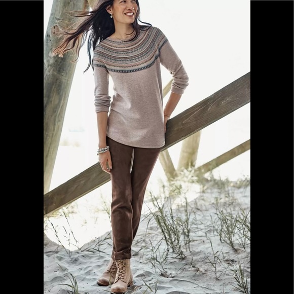 J. Jill Pants - NWT, J. Jill Taylor Luxe Faux Suede Pants in Mocha